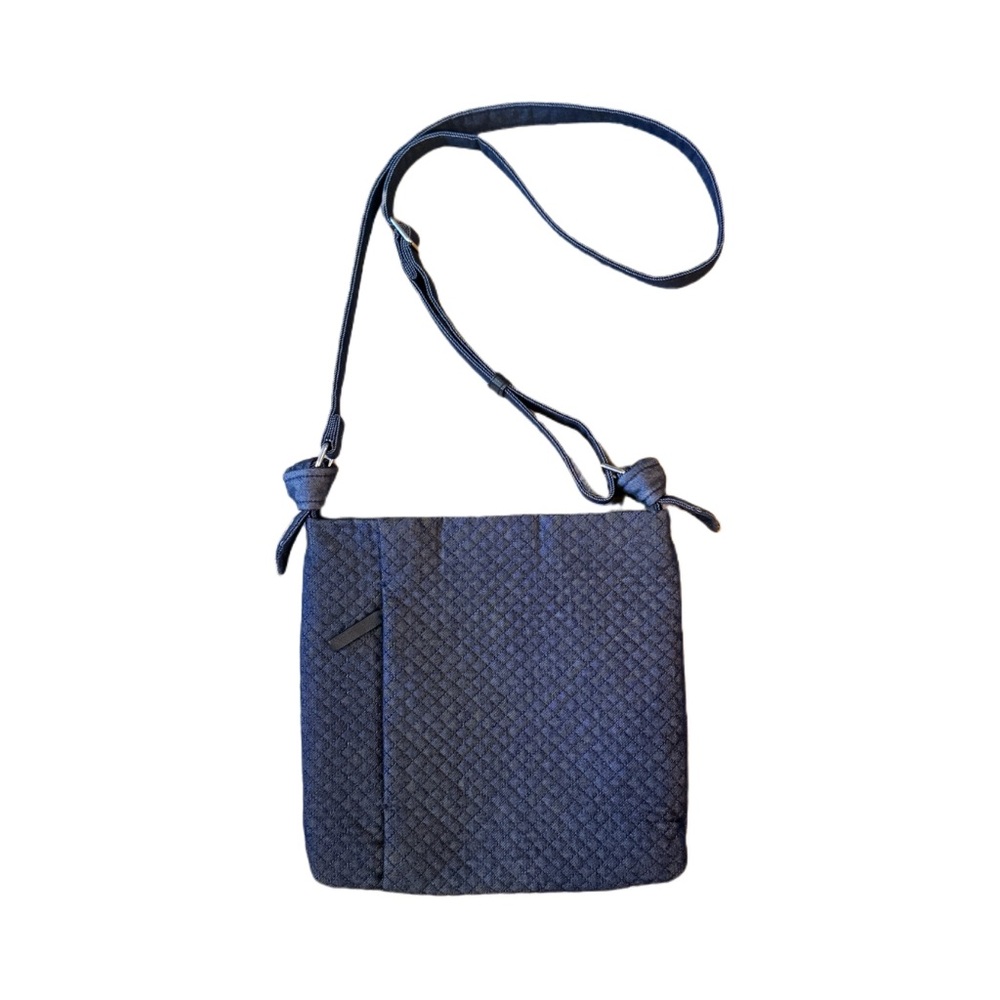 Vera Bradley Denim Blue Quilted Crossbody Bag
